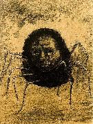 Odilon Redon The Crying Spider Spain oil painting artist